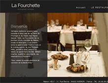 Tablet Screenshot of la-fourchette.net